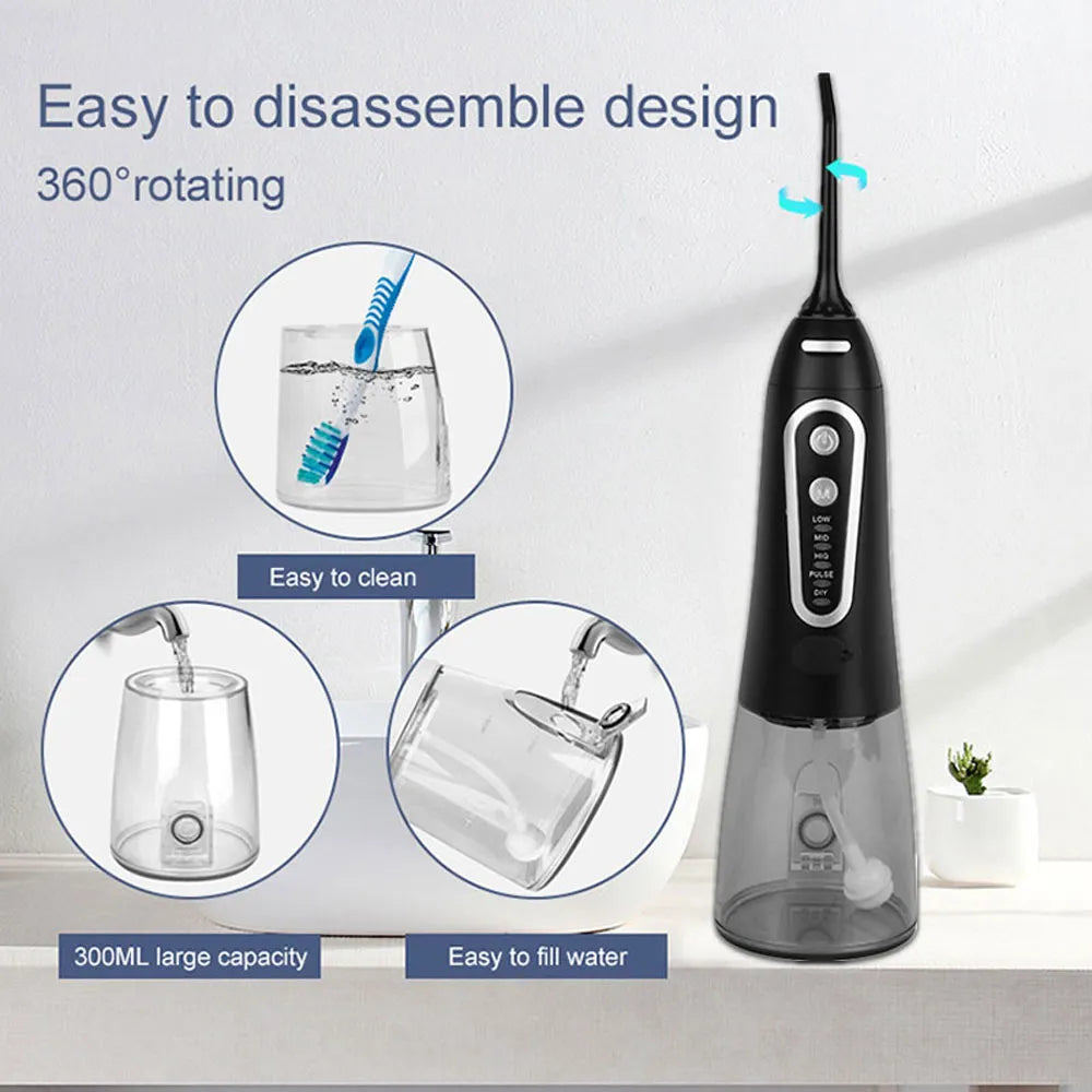 RECHARGEABLE DENTAL WATER JET